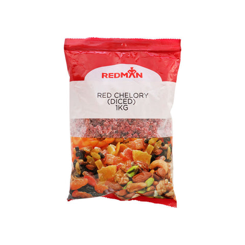 DICED RED CHELORY 1KG (#799)