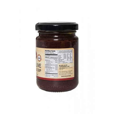 SPREAD BLACK OLIVE 140G (#80157)