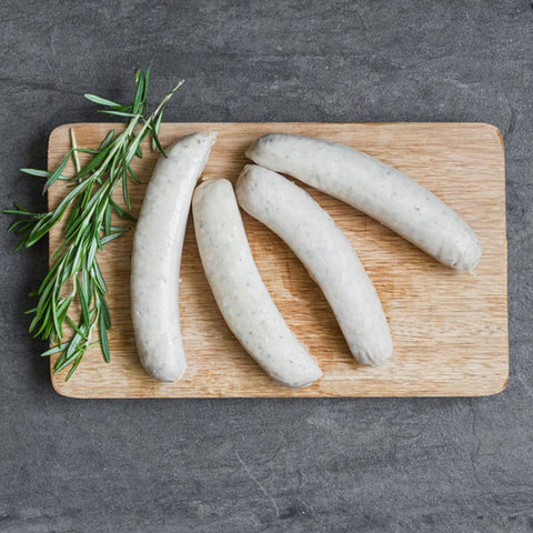 FROZEN SAUSAGE GERMAN BRATWURST 4PC 290G (#80238)