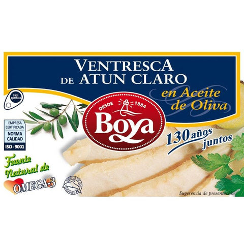 LIGHT TUNA BELLY WITH OLIVE OIL 111G (#80661)