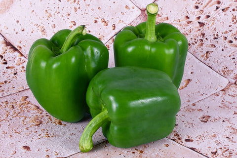 ORGANIC GREEN CAPSICUM 180G (#125933)