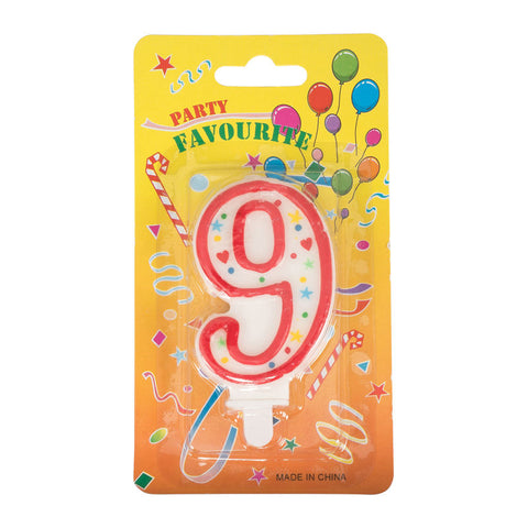 BIRTHDAY CANDLE #9 (#8209)