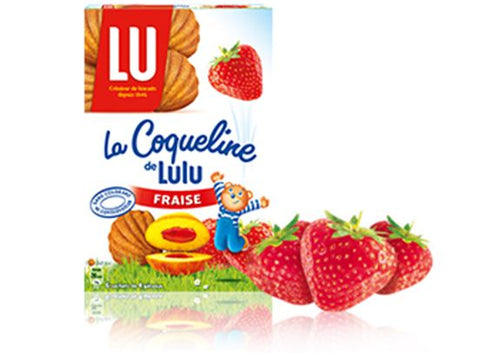 STRAWBERRY MADELEINES 165G (#116445)
