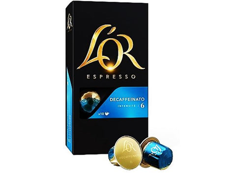 DECAF ESPRESSO COFFEE CAPSULES 10PC (#118124)