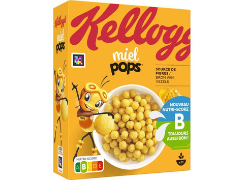 HONEY POPS CEREAL 330G (#118262)