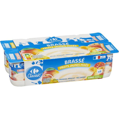 YELLOW FRUITS PIECES YOGURT 125G (#113772)