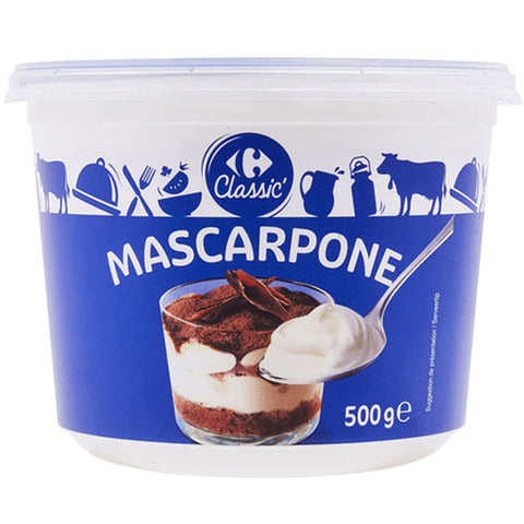 MASCARPONE CREAM CHEESE 500G (#116256)