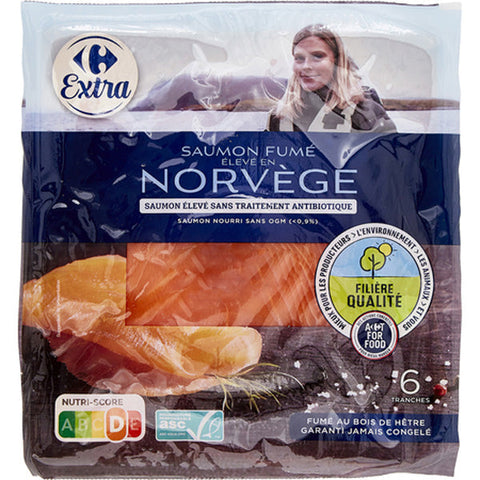 NORWAY SMOKED SALMON FISH 210G (#116973)