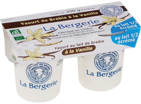 ORG SHEEP VANILLA YOGHURT 125G (#125737)