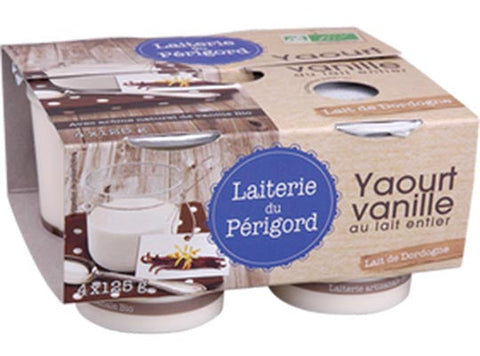 ORG VANILLA YOGHURT 125G (#125770)