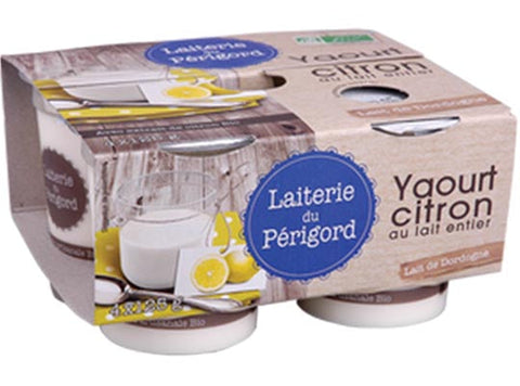 ORG LEMON YOGHURT 125G (#125772)