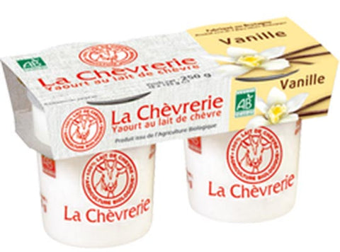 ORG GOAT VANILLA YOGHURT 125G (#125686)