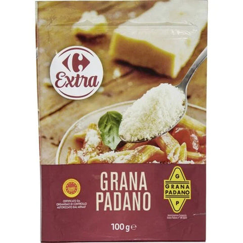 GRATED PDO GRANA PADANO CHEESE 100G (#122136)