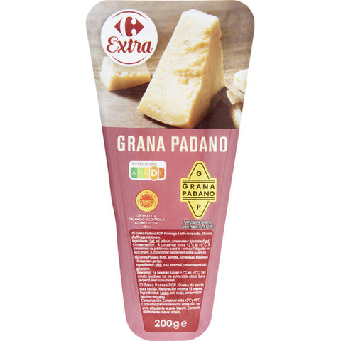 PDO GRANA PADANO CHEESE 200G (#116027)