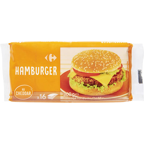CHEDDAR SLICES FOR BURGERS CHEESE 300G (#116907)