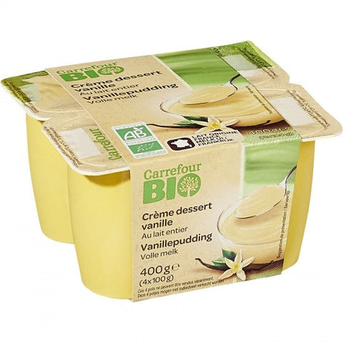 ORG VANILLA CREAM DESSERT 100G (#116271)