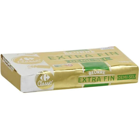 EXTRA FINE SALTED BUTTER 125G (#116018)