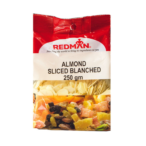BLANCHED ALMOND SLICED 250G (#909)