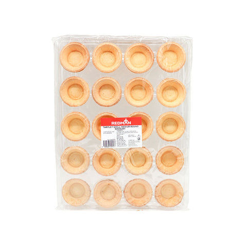 TARTLET SHELL MEDIUM ROUND - SAVOURY 55MM 20PC (#9119)