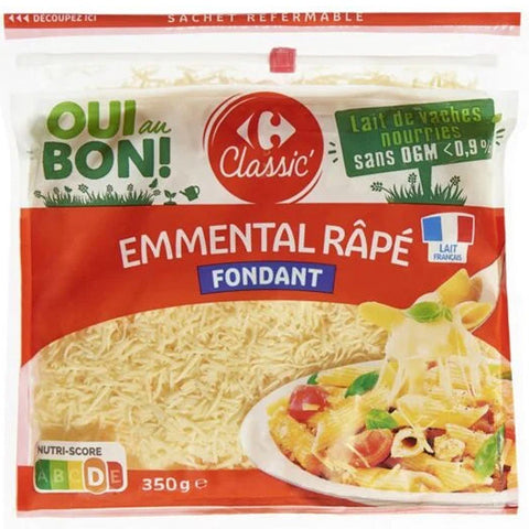 GRATED EMMENTAL CHEESE 350G (#122184)