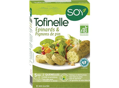 ORG TOFINELLE SPINACH PINE NUT 100G (#125683)