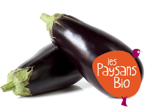 ORGANIC EGGPLANT 500G (#123192)