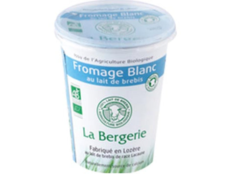 ORG SHEEPS MILK WHITE FRESH CHEESE 400G (#125675)
