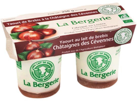 ORG SHEEP YOGHURT WITH CHESTNUTS 125G (#125740)