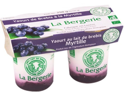 ORG SHEEP YOGHURT WITH BLUEBERRIES 125G (#125739)