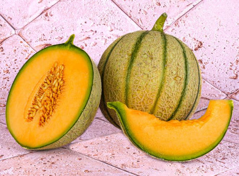 ORGANIC ROCK MELON FROM CHARENTES 0.8KG+/- (#121253)
