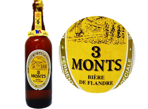 3 MONTS BLONDE BEER 75CL (#118639)