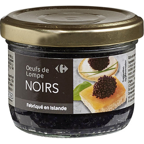 BLACK LUMPFISH EGGS FISH 80G (#116324)