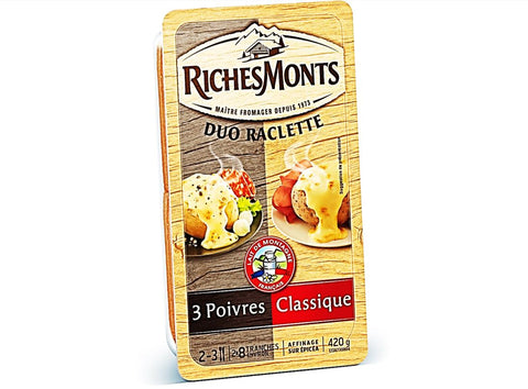 RACL SLICES PLAIN/PEPP CHEESE 420G (#114811)