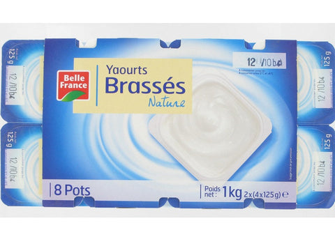 STIRRED PLAIN YOGURT 125G (#114591)