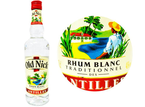 OLD NICK WHITE RUM 40% 70CL (#118765)