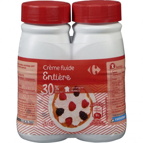 WHIPPING CREAM 30%FAT 25CL (#122118)