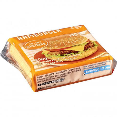 CHEDDAR SLICES CHEESE 200G (#116955)