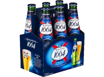 1664 BLONDE BEER 5.5% 33CL (#118636)