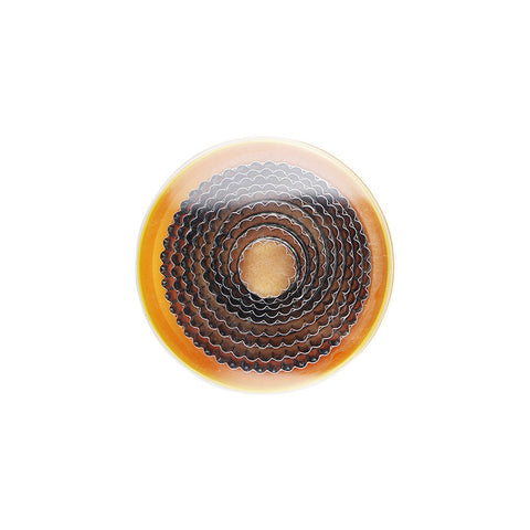 SERRATED ROUND CUTTER 9PCS (#9806)