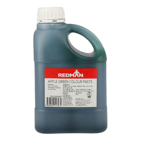 APPLE GREEN COLOUR PASTE 1KG (#9877)