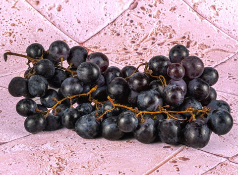 ORGANIC BLACK MUSCAT GRAPES 0.5KG+/- (#121316)