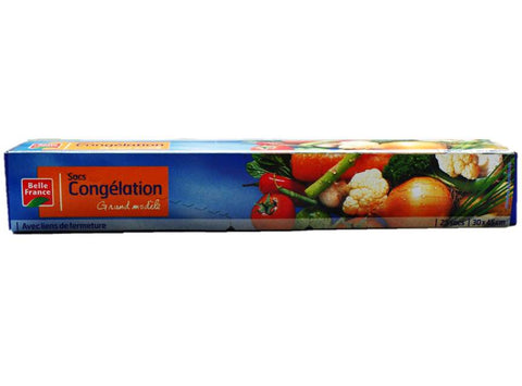 FREEZER BAGS LARGE 25PC (#126886)