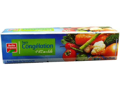 FREEZER BAGS SMALL 50PC (#126887)