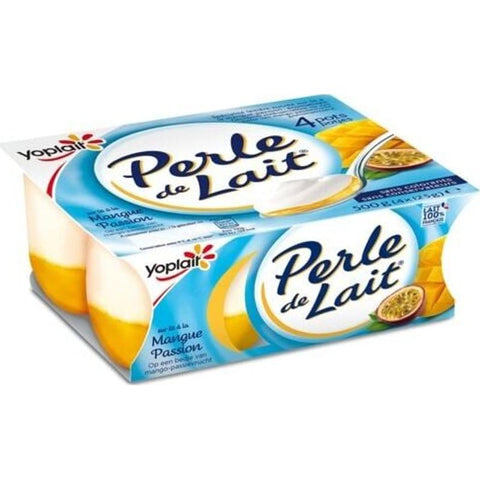 PERLE DE LAIT MANGO PASSION YOGHURT 4X125G (#107814)
