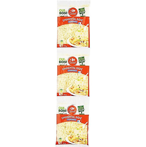 SHREDDED EMMENTAL 3X70G (#111650)
