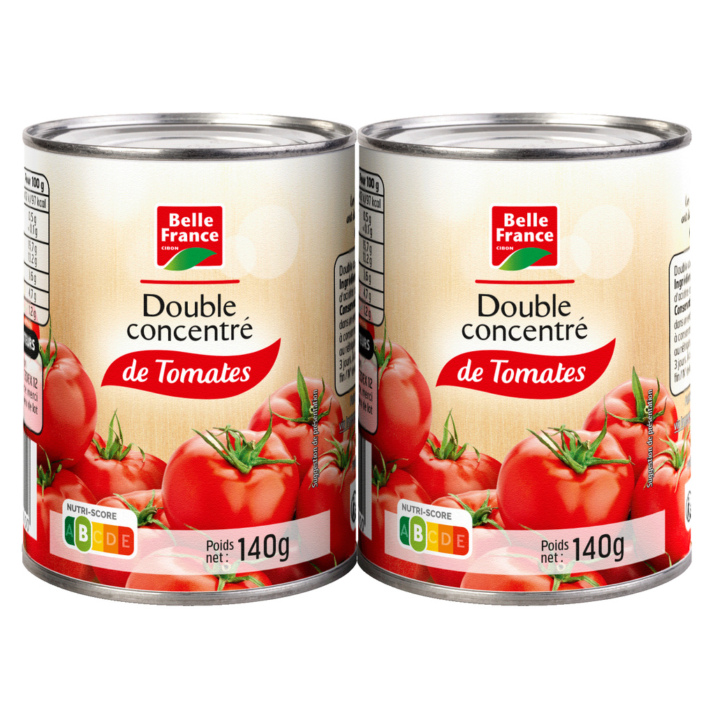 DOUBLE CONCENTRATED TOMATO PASTE 140G (