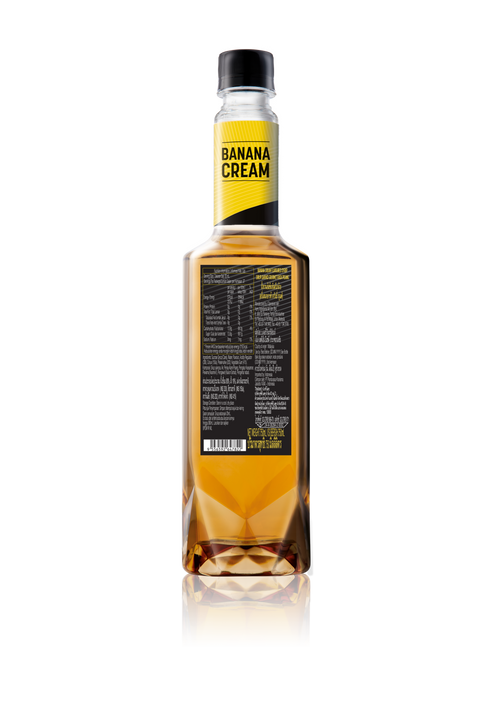 BANANA CREAM SYRUP 750ML (#111674)
