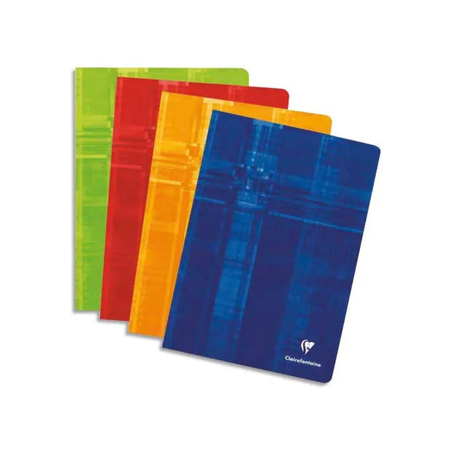 EXERCISE BOOK 24X32CM 96PG 90G SEYES ASSORTEDX1PC (