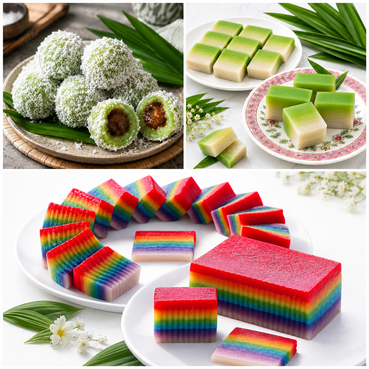 Kueh Genggang & Ondeh Ondeh (