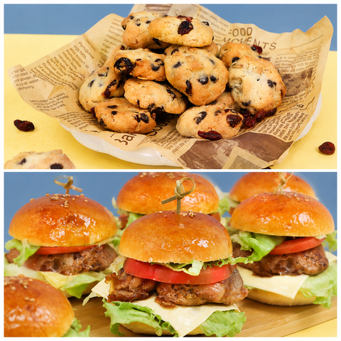 School Holiday Kids Baking Bootcamp (1 for 1) : Burger Buddies & Cookie Fun (#CHETSV0019)